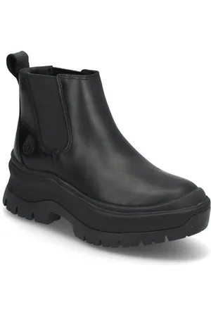 Timberland Mid Chelsea Boot Shoes Chelsea Boots Black