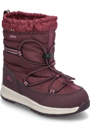 Viking Oksval High Gtx Warm Vinterstøvler Med Snøre Burgundy