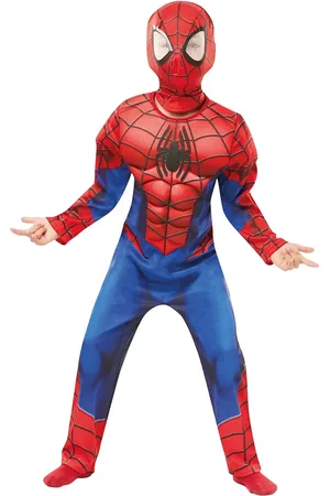 SPIDERMAN Spiderman Deluxe Costume Toys Costumes & Accessories Character Costumes Red