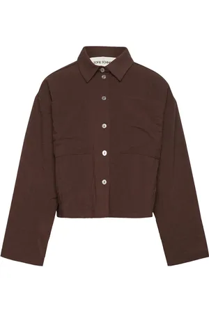 Sofie Schnoor Neyasy Shirt Tops Shirts Long-sleeved Shirts Brown
