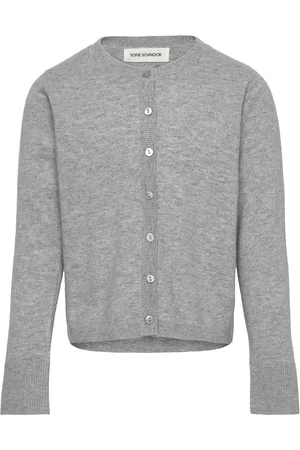 Sofie Schnoor Cissesy Cardigan Tops Knitwear Cardigans Grey