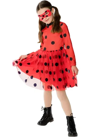 LADYBUG Miraculous Classic Tutu-Dress Costume Toys Costumes & Accessories Character Costumes Red