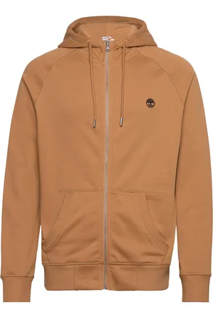 Timberland Brushed Back Full Zip Hoodie Designers Sweatshirts & Hoodies Hoodies Orange