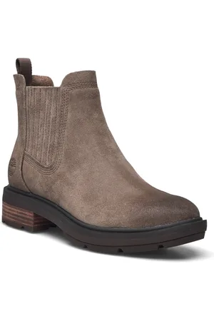 Timberland Mid Chelsea Boot Shoes Chelsea Boots Brown