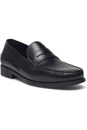 Geox U New Damon B Loafers Flade Sko Black