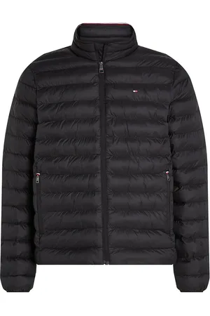 Tommy Hilfiger Core Packable Recycled Jacket Foret Jakke Black