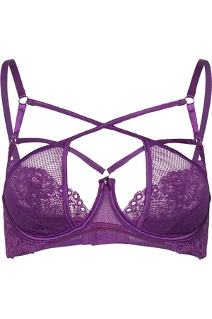 Hunkemöller Anna Non-Padded Underwired Bra Lingerie Bras & Tops Wired Bras Purple