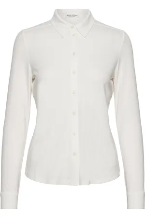 Marc O’ Polo T-Shirts Long Sleeve Tops Blouses Long-sleeved White