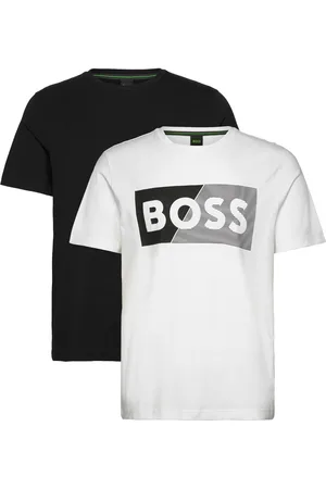 HUGO BOSS T-Shirt 2-Pack 2 Sport Men Sports Clothes Sport Tops Sport T-Skjorte Multi/patterned