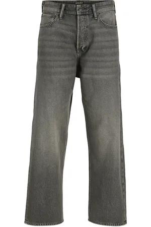 JACK & JONES Jjiron Jjoriginal Mf 326 Ln Jnr Bottoms Jeans Wide Jeans Black Jack & J S