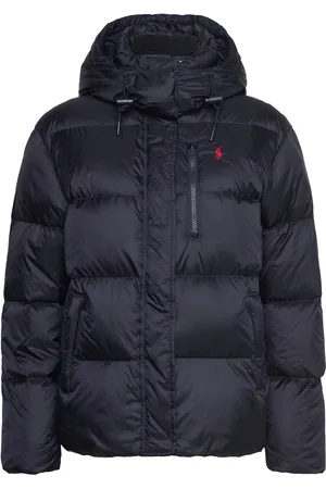 Ralph Lauren Nylon Taffeta-Ins-Coa Foret Jakke Navy