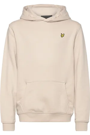 Lyle & Scott Pullover Hoodie Tops Sweatshirts & Hoodies Hoodies Cream