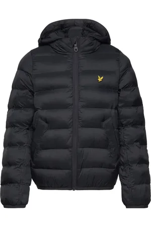 Lyle & Scott Lightweight Puffer Jacket Foret Jakke Black