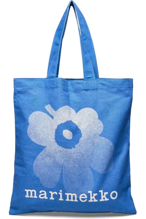 Marimekko Vankka Unikko Placement Bags Totes Blue