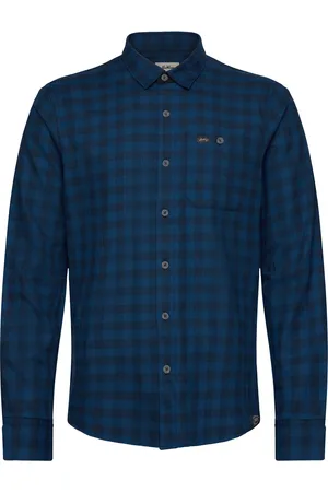 Lundhags Ekren Ms Ls Shirt Sport Men Sport Clothing Sport Tops Sport Shirts Navy