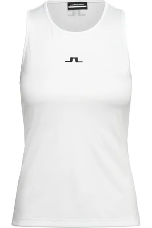 J Lindeberg Delia Tank Top Sport Women Sport Clothing Sports Tops & T-shirts Sport Tank Tops White