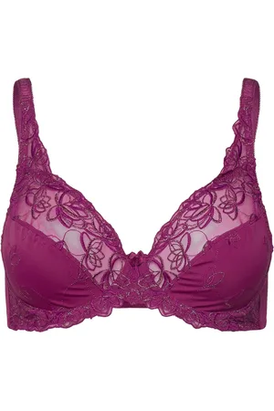 Hunkemöller Diva Non-Padded Underwired Bra Lingerie Bras & Tops Wired Bras Purple