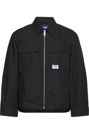 Hugo Blue Bino2511 Tynd Jakke Black