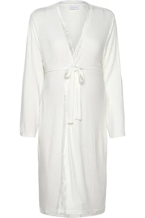 Mama;licious Mltrinity Ls Jrs Kimono Knælang Kjole White