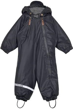 Mikk-Line Pu Snow Suit 2 Zip Recycled Outerwear Coveralls Snow-ski Coveralls & Sets Navy