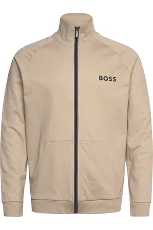 HUGO BOSS Authentic Jacket Z Tops Sweatshirts & Hoodies Sweatshirts Beige
