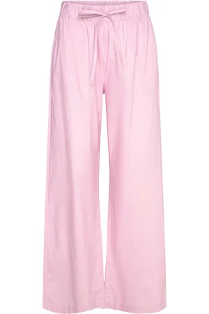 Lindex Trouser Poplin Pyjamas Nattøj Pink