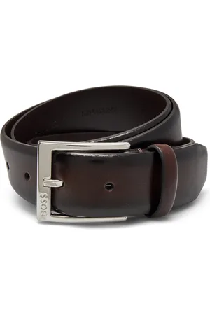 HUGO BOSS Elloy-Pc-An_Sz35 Accessories Belts Classic Belts Brown