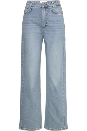 DAY Birger et Mikkelsen Cai - Soft Blue Denim Bottoms Jeans Wide Blue