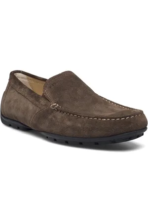 Geox U M R V Loafers Flade Sko Beige