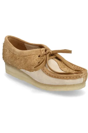 Clarks Wallabee. D Loafers Flade Sko Beige