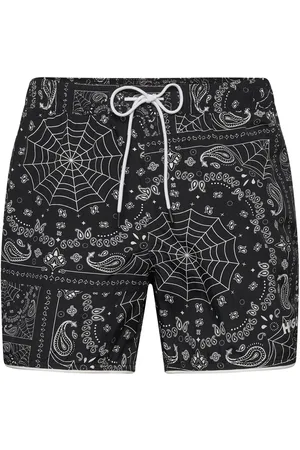 HUGO BOSS Rik Badeshorts Black