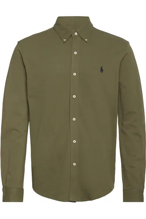 Ralph Lauren Featherweight Mesh Shirt Designers Shirts Casual Green