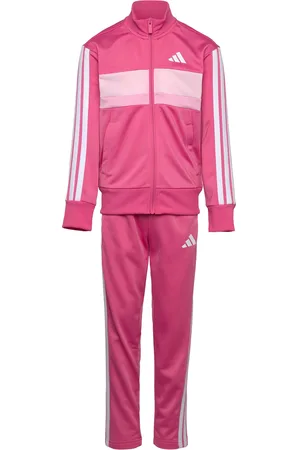adidas Lk 3S Tib Ts Sets Tracksuits Pink