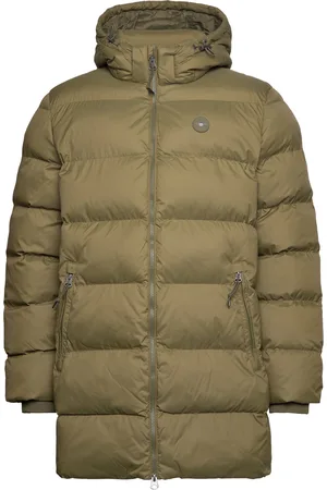 GANT Active Cloud Mid Length Jacket Foret Jakke Khaki Green