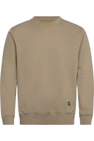 Mads Norgaard Light Terry Asker Sweat Tops Sweatshirts & Hoodies Sweatshirts Beige