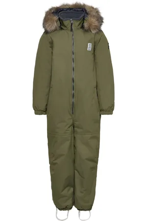 LEGO kidswear Lwjori 750 - Snowsuit Outerwear Coveralls Snow-ski Coveralls & Sets Green