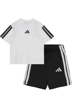 adidas Lk 3S T-Set 160 Sets Sets With Short-sleeved T-shirt White