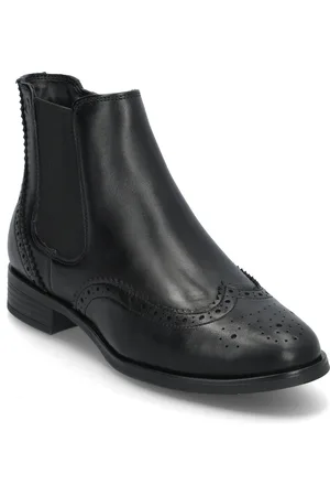 Tamaris Women Boots Shoes Boots Ankle Boots Ankle Boots Flat Heel Black
