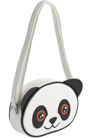 Molo Panda Bear Bag Accessories Bags Shoulder Bags White