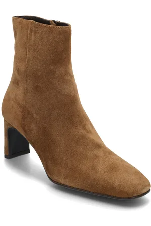 Billi Bi Booties Shoes Boots Ankle Boots Ankle Boots With Heel Beige
