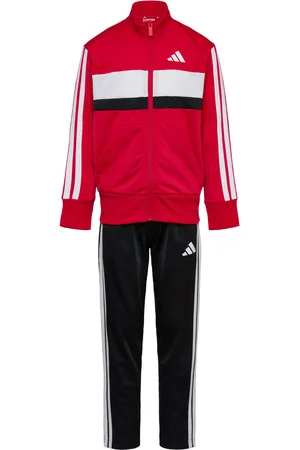 adidas J 3S Tiberio Ts Sport Tracksuits Red