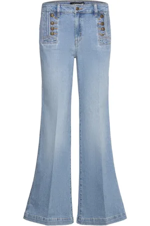 Ralph Lauren High-Rise Flare Sailor Jean Bottoms Jeans Flares Blue