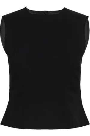 Weekday Suiting Top Tops T-shirts & Tops Sleeveless Black