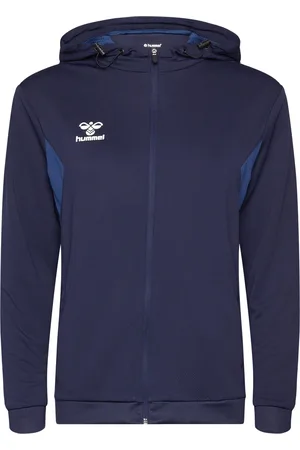 Hummel Hmlauthentic Pl Zip Hoodie Woman Sport Women Sport Clothing Sport Sweatshirts & Hoodies Sport Hoodies Navy