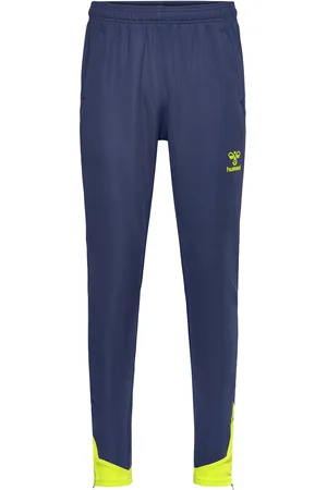 Hummel Hmllead Poly Pants Sport Men Sport Clothing Sport Pants Sport Training Pants Blue