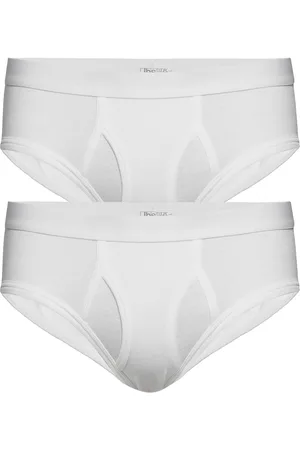 JBS Brief 2-Pack Organic. Underbukser Y-front Briefs White