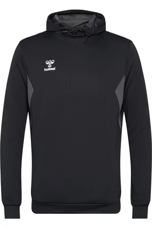 Hummel Hmlauthentic Pl Hoodie Sport Sport Clothing Sport Sweatshirts & Hoodies Sport Hoodies Black
