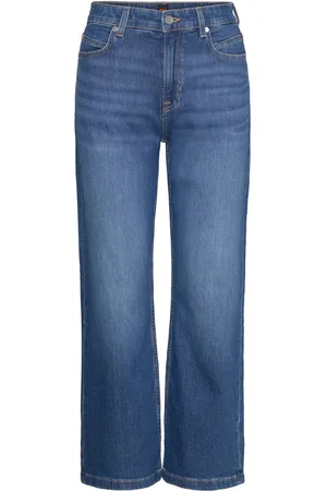 HUGO BOSS C_Soft Kick Flare Hr Bottoms Jeans Straight-regular Blue