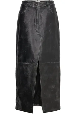 Copenhagen Muse Cmqueen-Long-Skirt Skirts Maxi Skirts Black