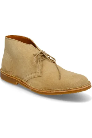 Bianco Biaoliver Desert Boot Suede Desert Boots Snøresko Beige